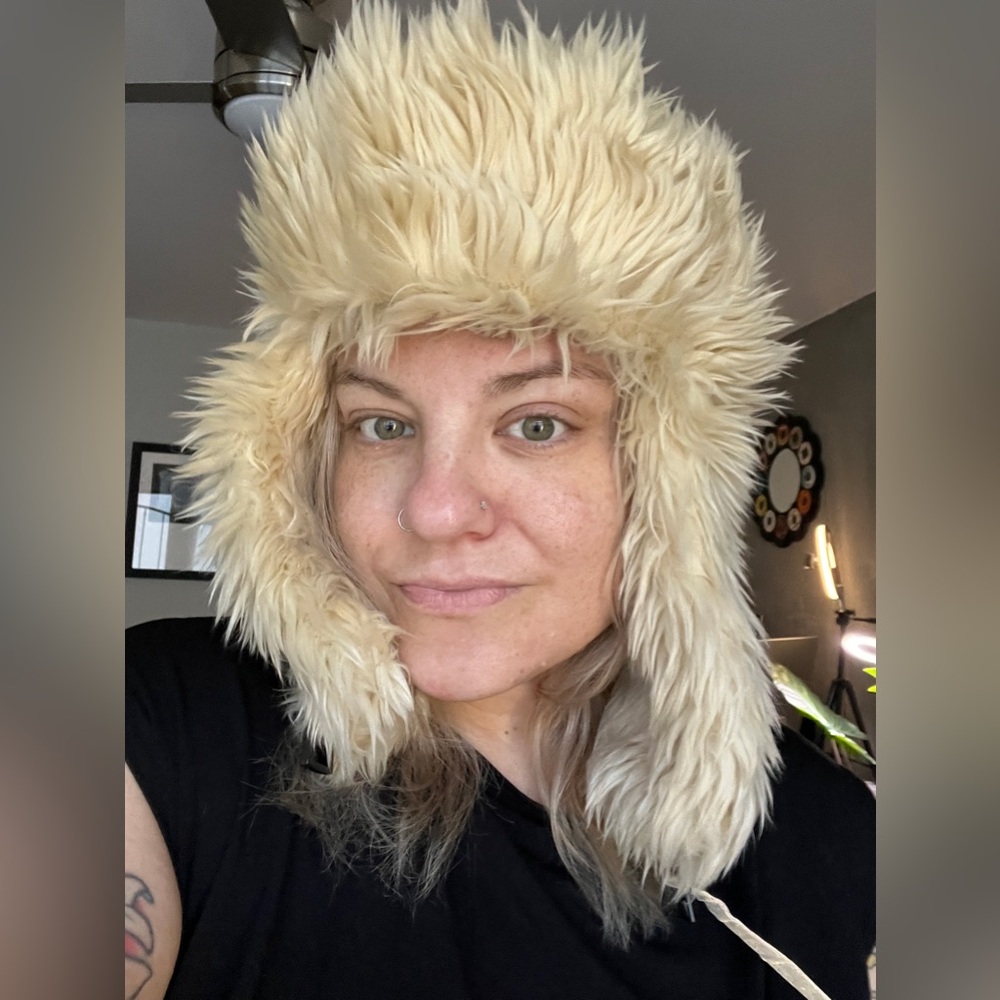Vintage Goorin Bros Faux Fur Trapper Hat- Unisex Medium